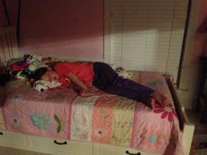 And you know your kids had fun when they collapse into their beds and immediately fall asleep when you get home.